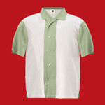 Harriton Men's Two-Tone Bahama Cord Camp Shirt