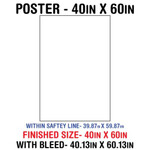 Poster 40"x60"